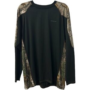 Medalist Real Tree Men’s Performance‎ Long Sleeve Crew Neck  Sz XL